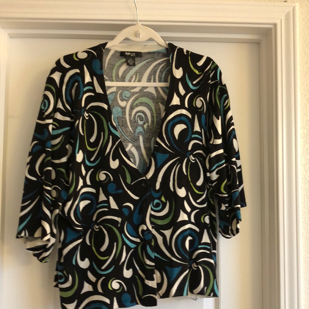 Style and Co 2X Cardigan